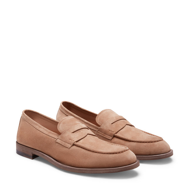 Loafer aus Veloursleder