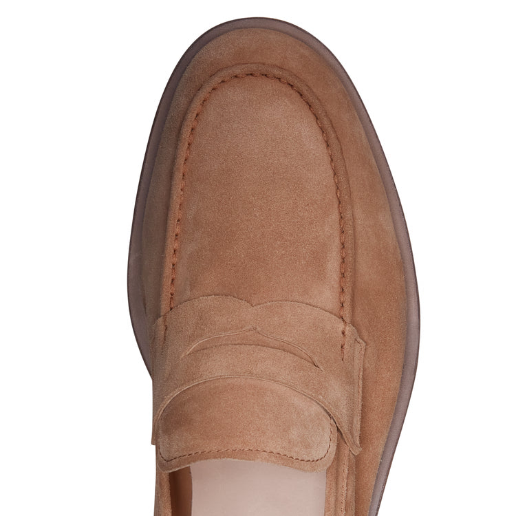 Mocassino in suede