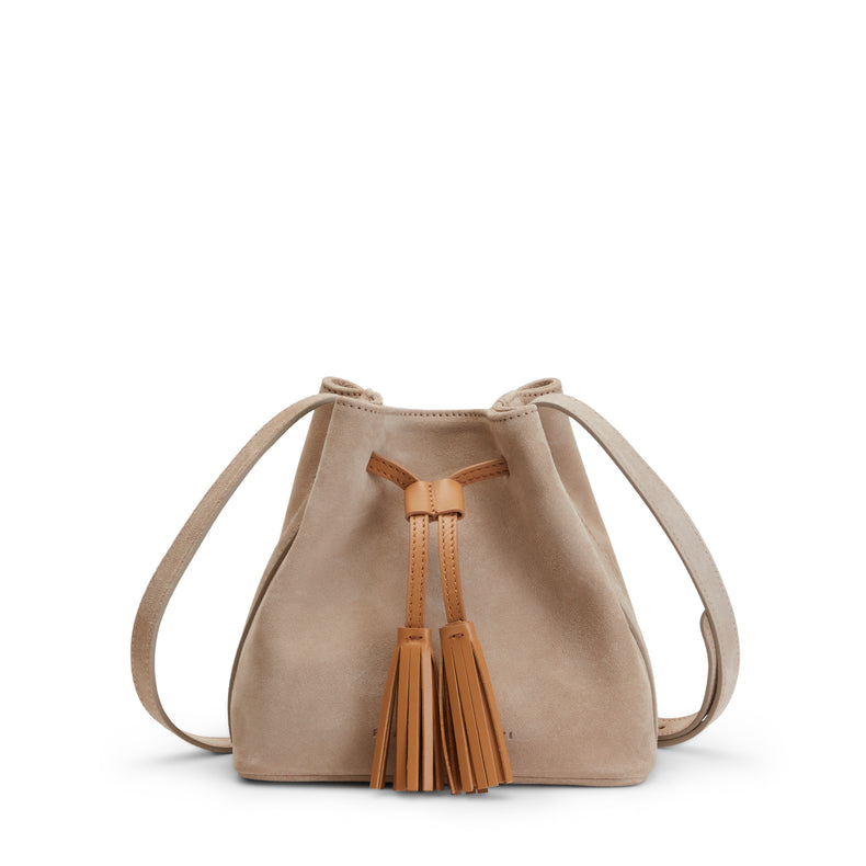 Bucket Bag in suede