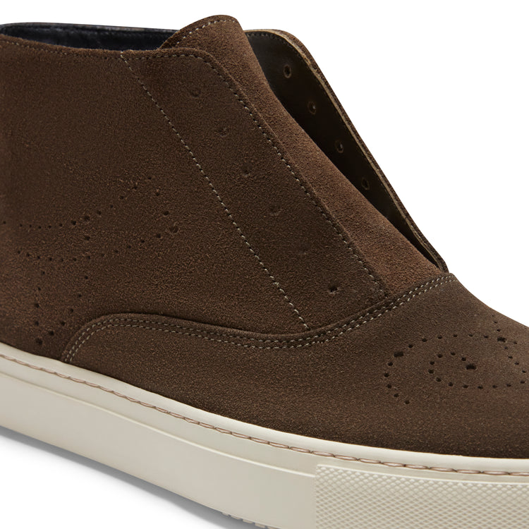 Women’s olive green suede Hobo Sport desert boot