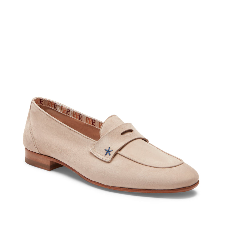 Women's suede lightweight summer loafer
