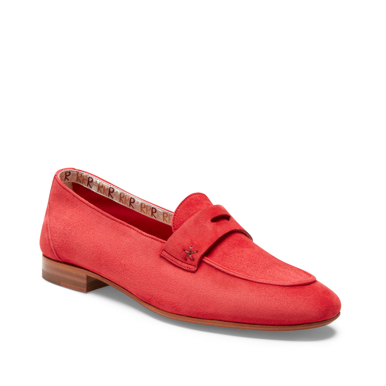 Women's suede lightweight summer loafer