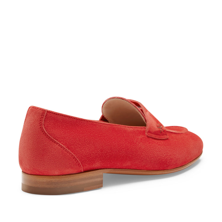 Women's suede lightweight summer loafer