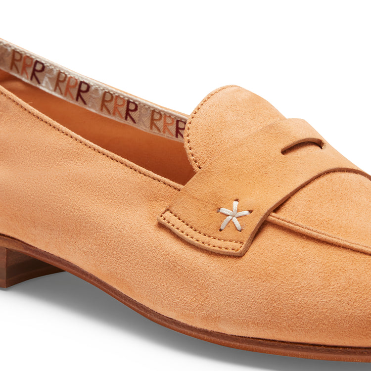Mocassino Estate leggero in suede da donna