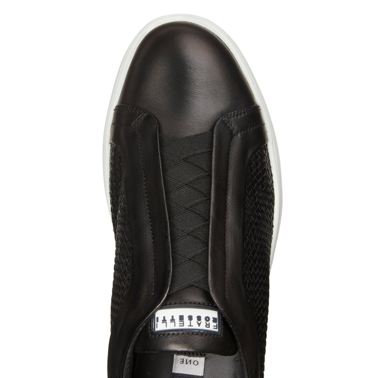 Herrensneaker aus Leder