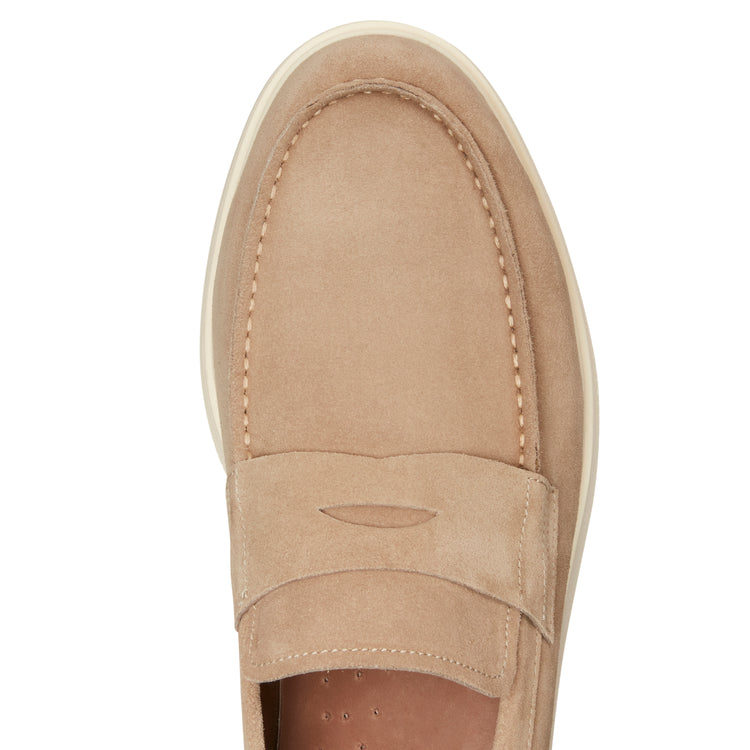 Suede loafer