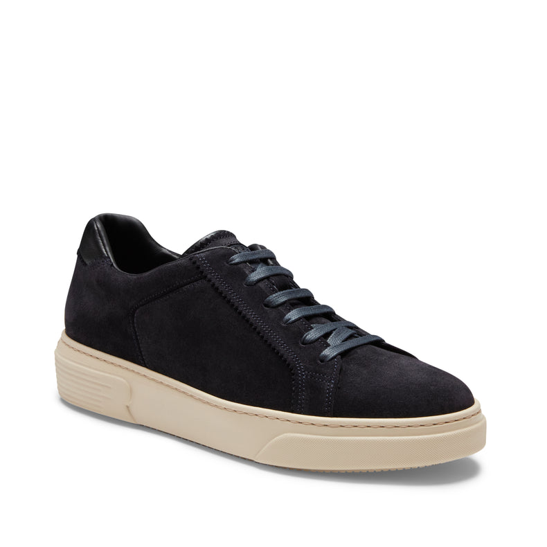 Deportiva de ante azul marino para hombre