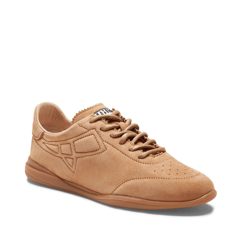 Sneaker Kyoto in suede da donna beige