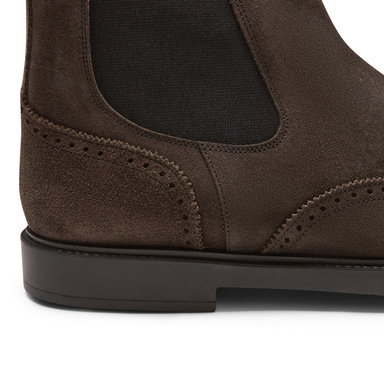 Suede boot