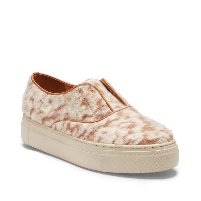 Sneaker Hobo Sport in tessuto da donna color noce