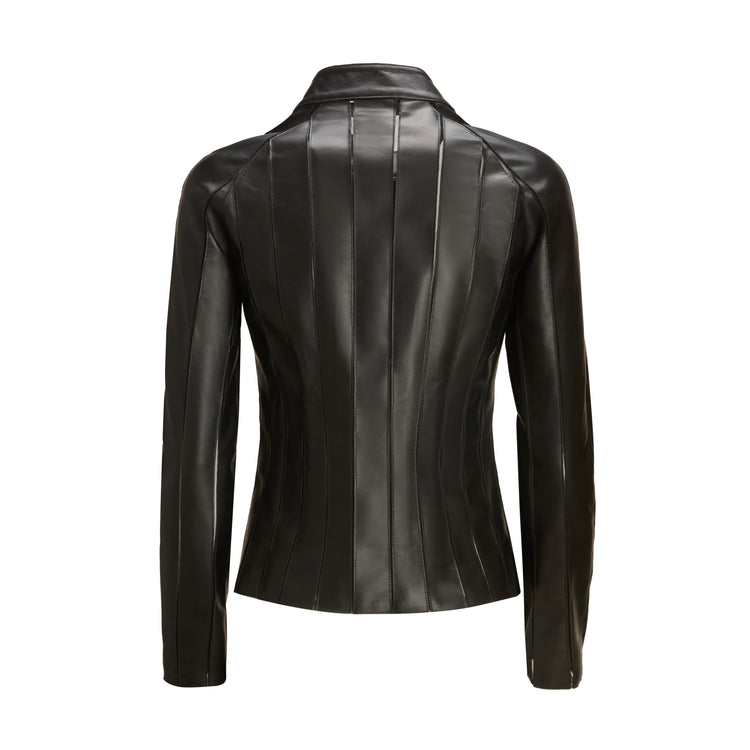 Giubbino in pelle da donna