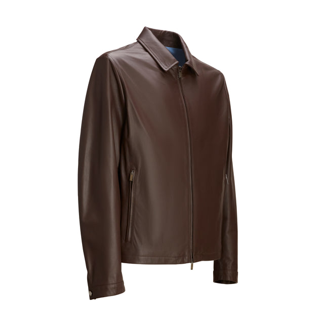 Herrenjacke aus Leder