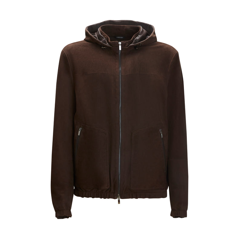 Giubbino in suede da uomo