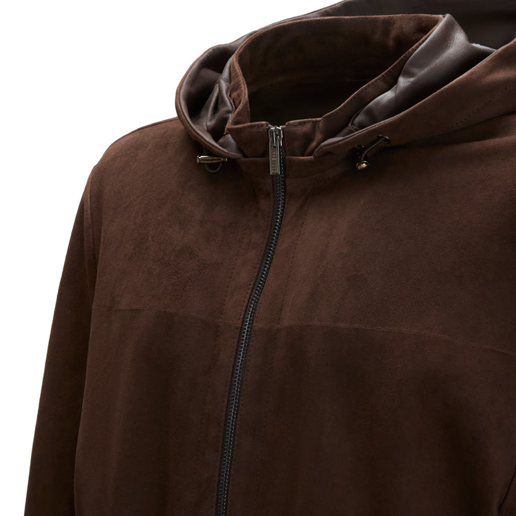 Giubbino in suede da uomo
