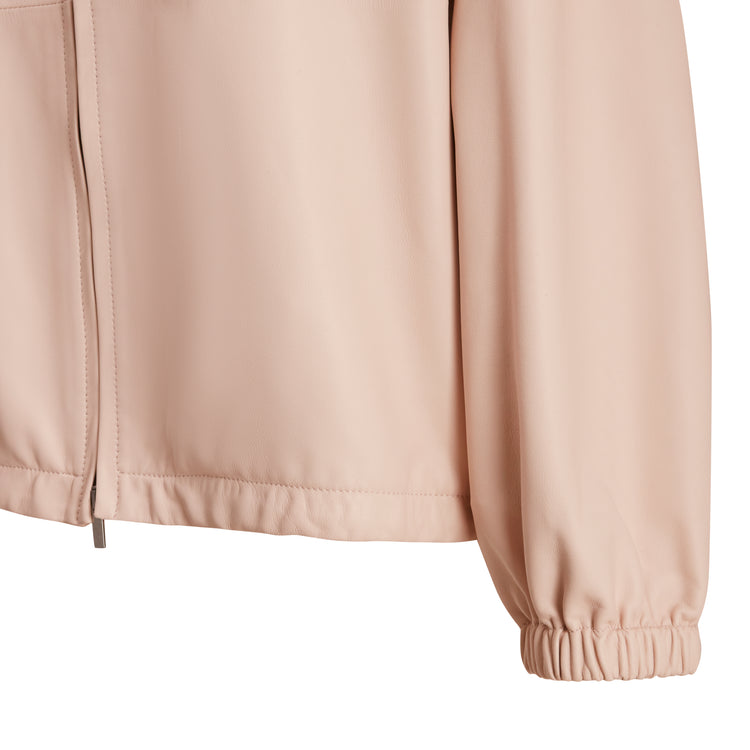 Giubbino in pelle da donna