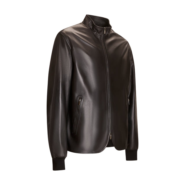 Herrenjacke aus Leder