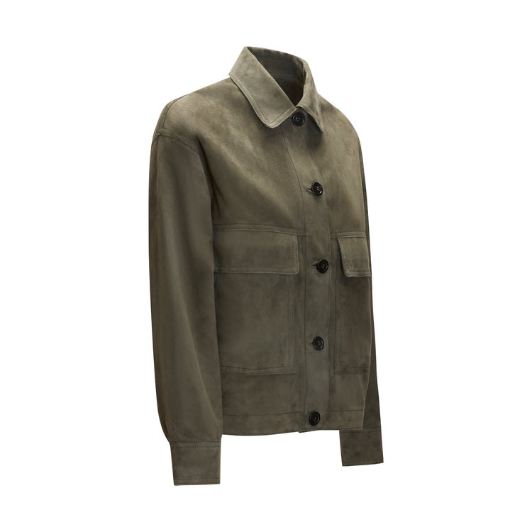 Veste en daim pour femmes