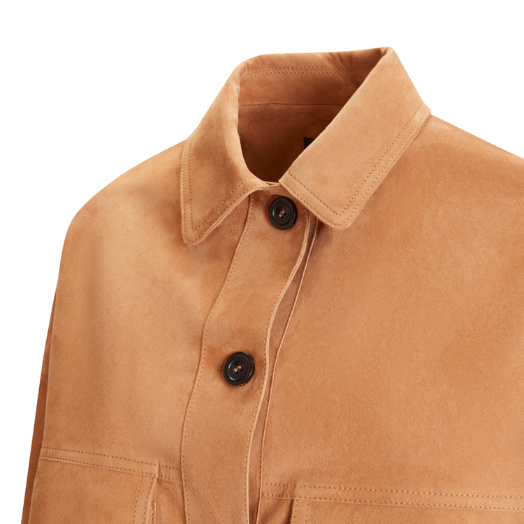 Giacca in suede da donna