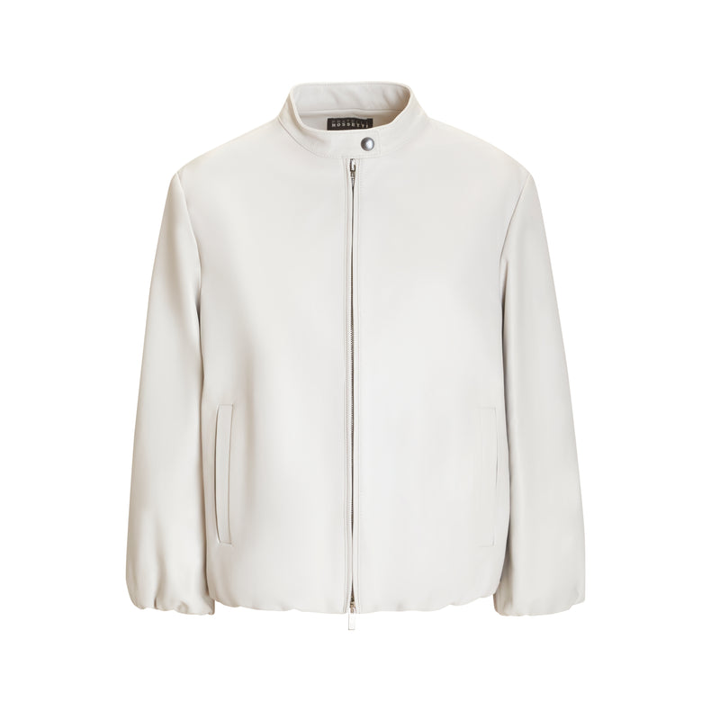 Giubbino in pelle da donna