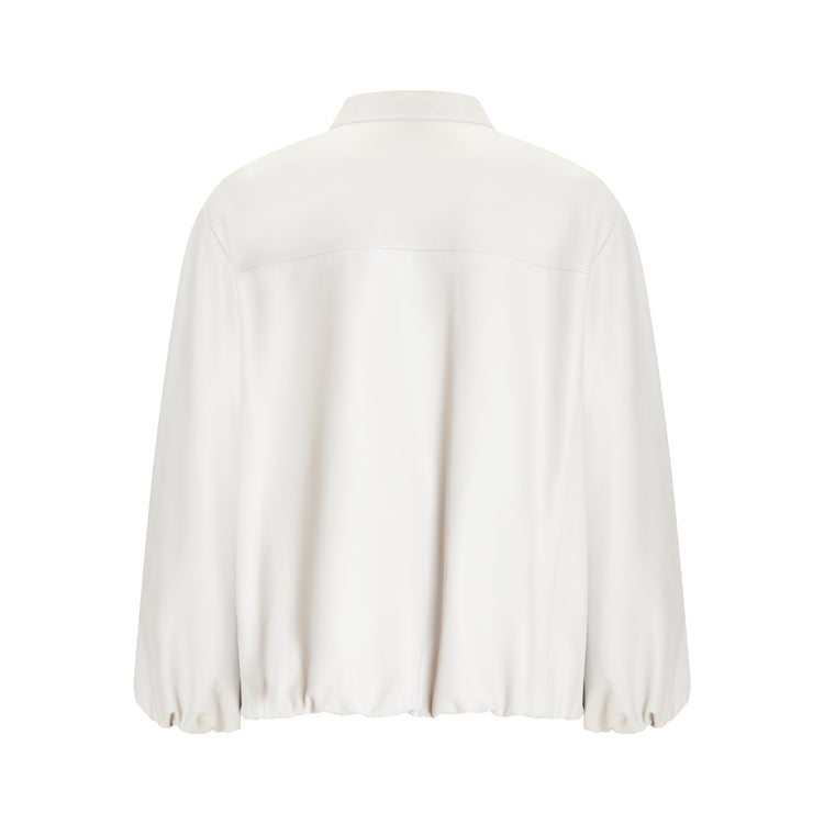 Giubbino in pelle da donna