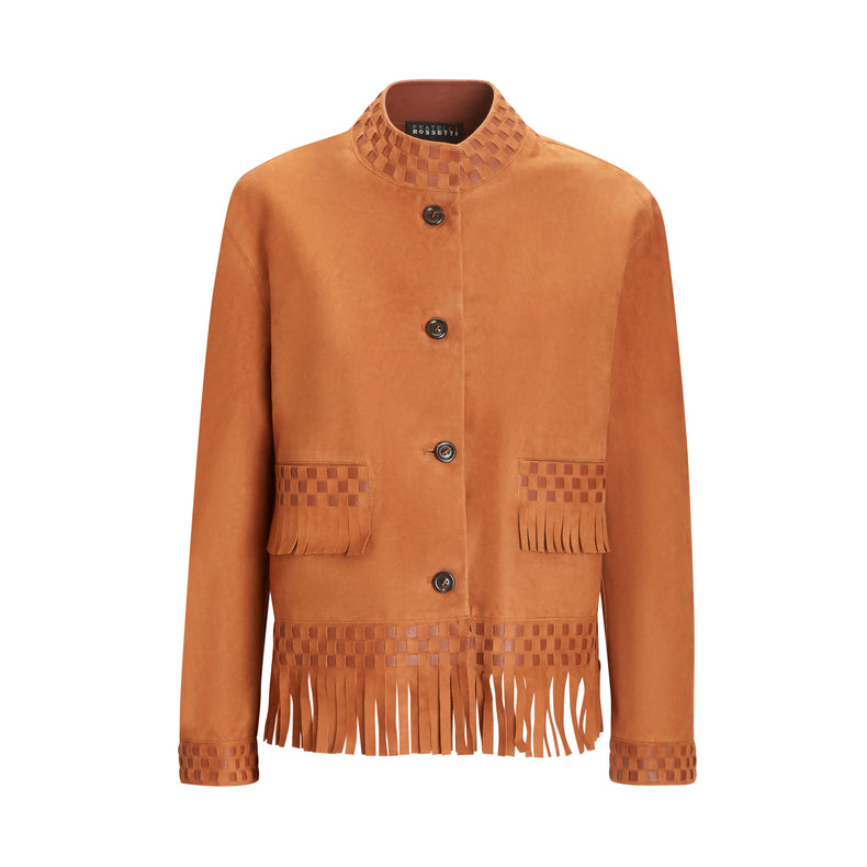 Giacca in suede da donna