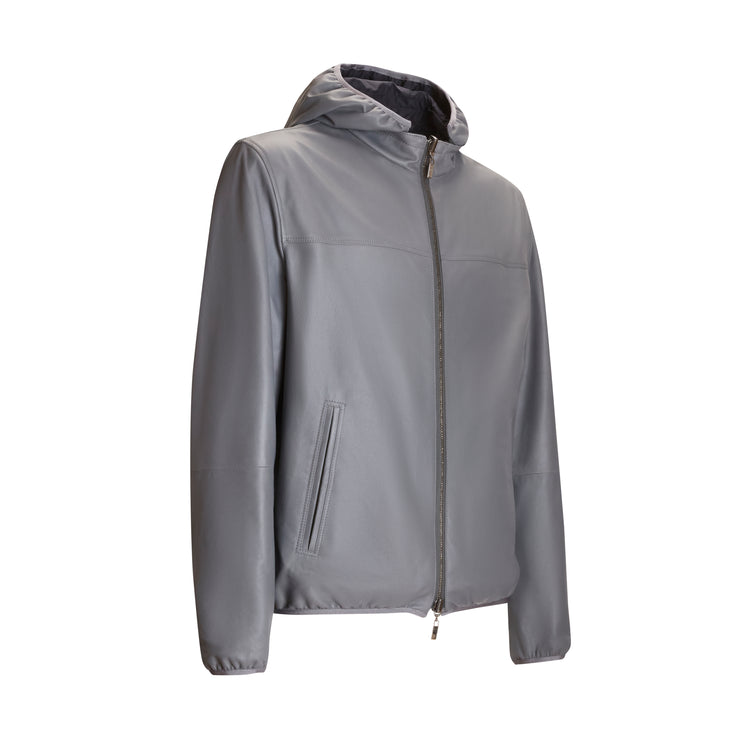 Men’s Reversible Leather Jacket