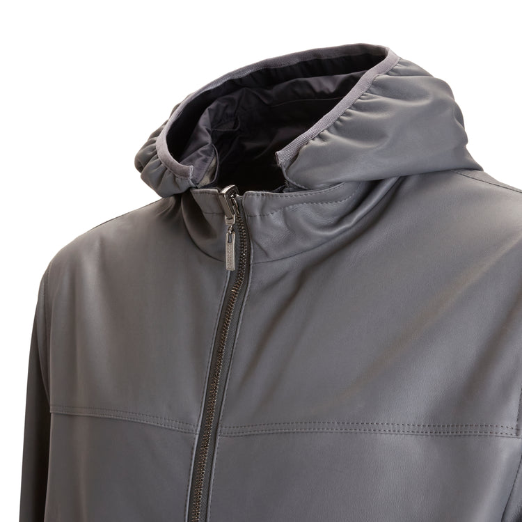 Men’s Reversible Leather Jacket