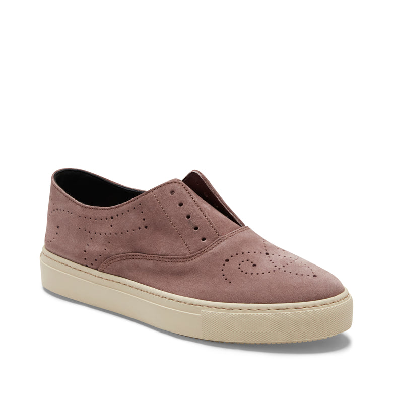 Sneaker Hobo Sport in suede da donna rosa antico