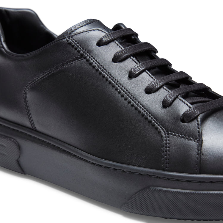 Sneaker in pelle da uomo nere