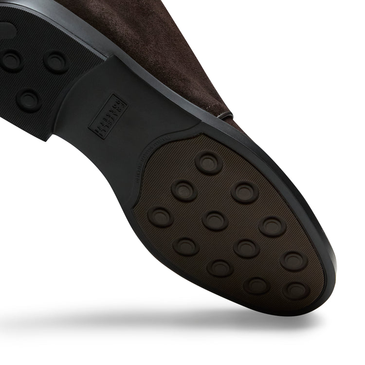Men’s cocoa brown suede desert boot