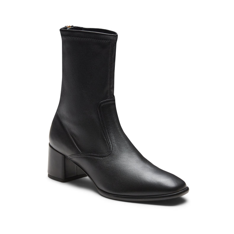 Bottines en cuir pour femme
