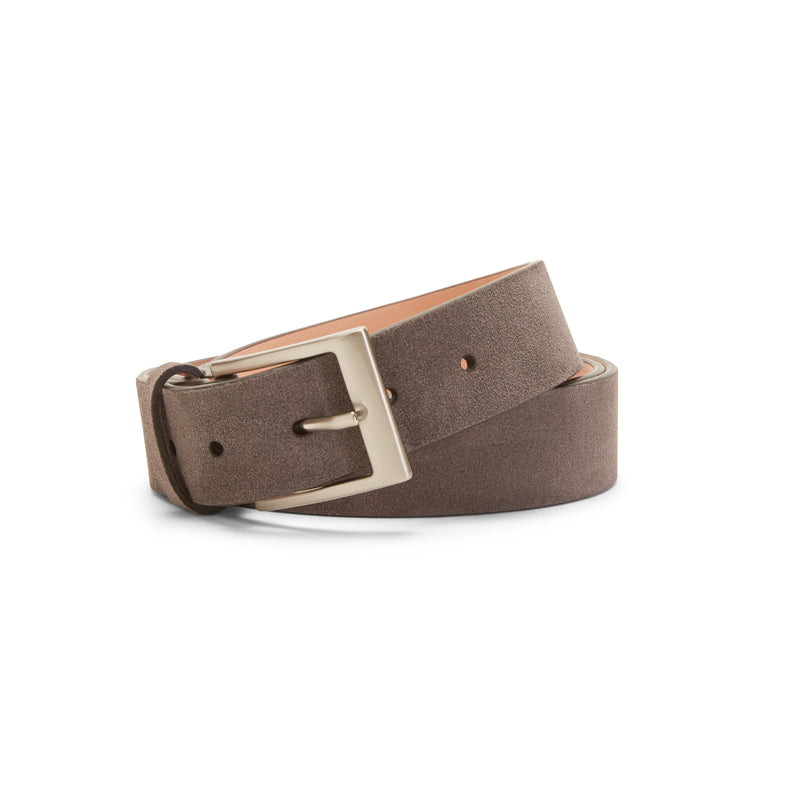 Men's suede belt