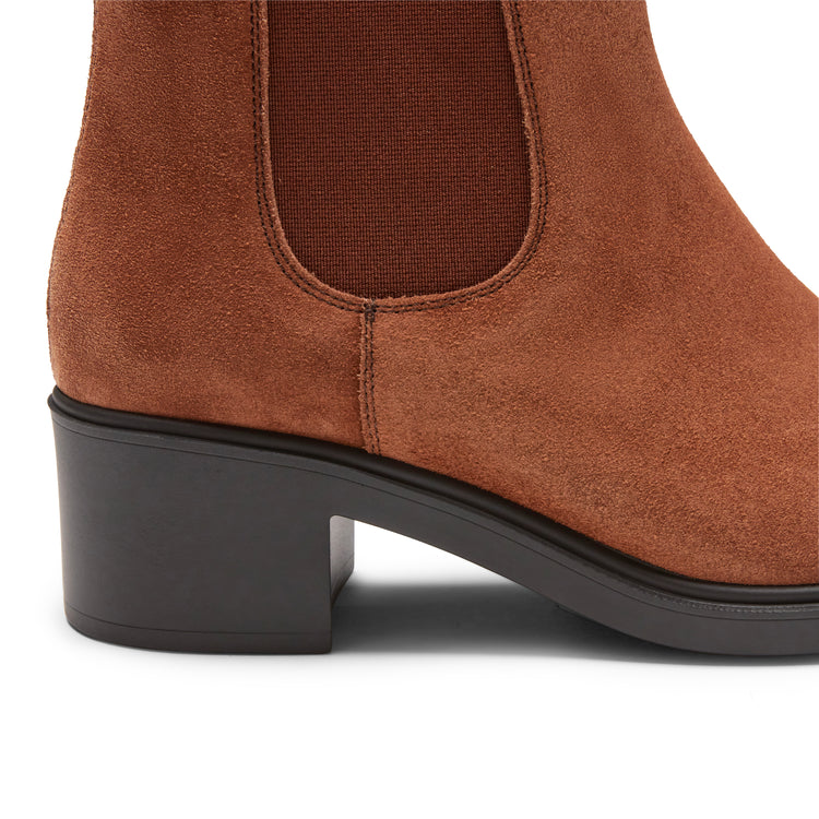 Bottines Beatles en daim