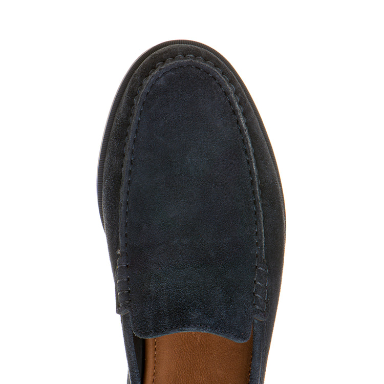 Mocassino tubolare in suede