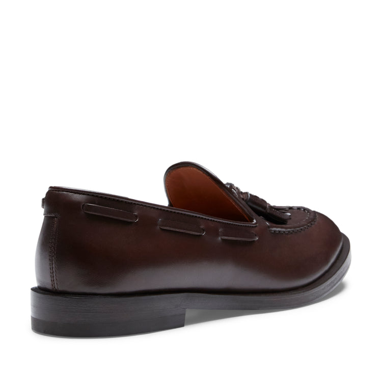 Damenloafer Brera aus mahagonifarbenem Leder