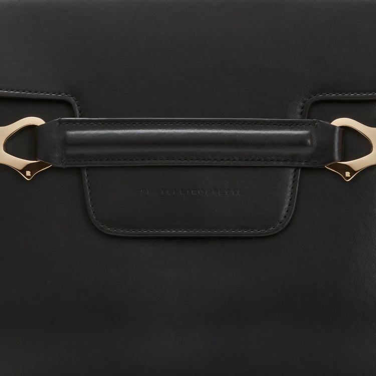 Magenta Tote bag in pelle