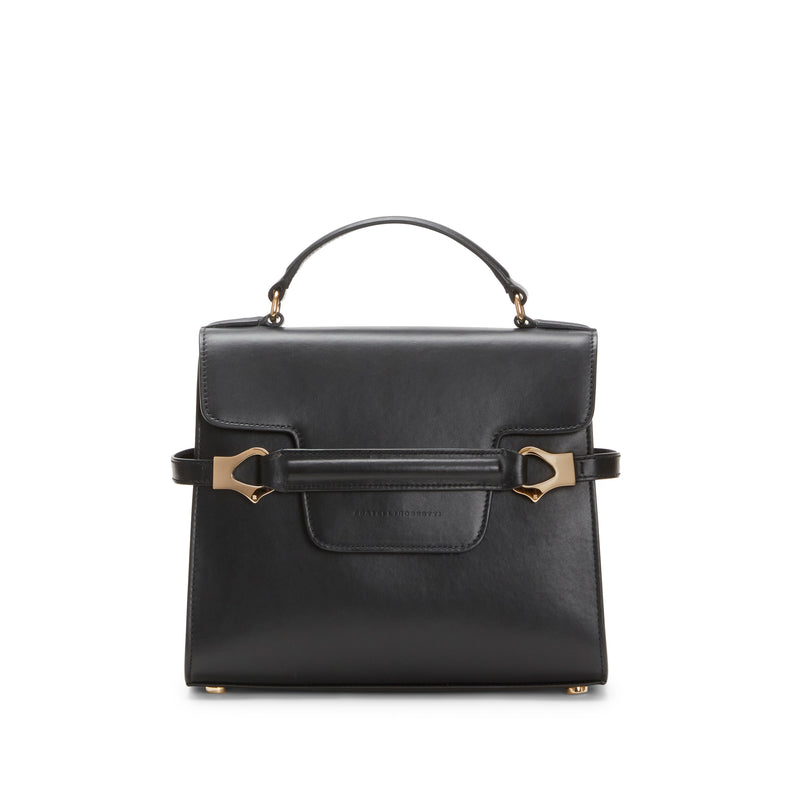 Magenta Tote bag in pelle