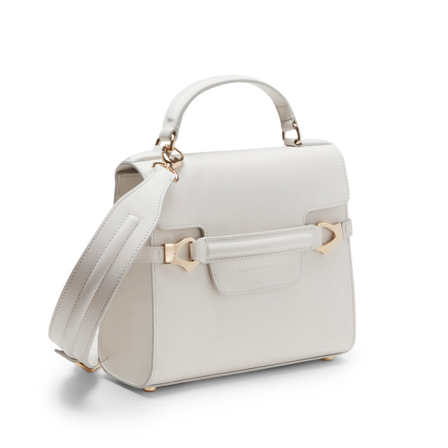 Magenta Tote bag in pelle