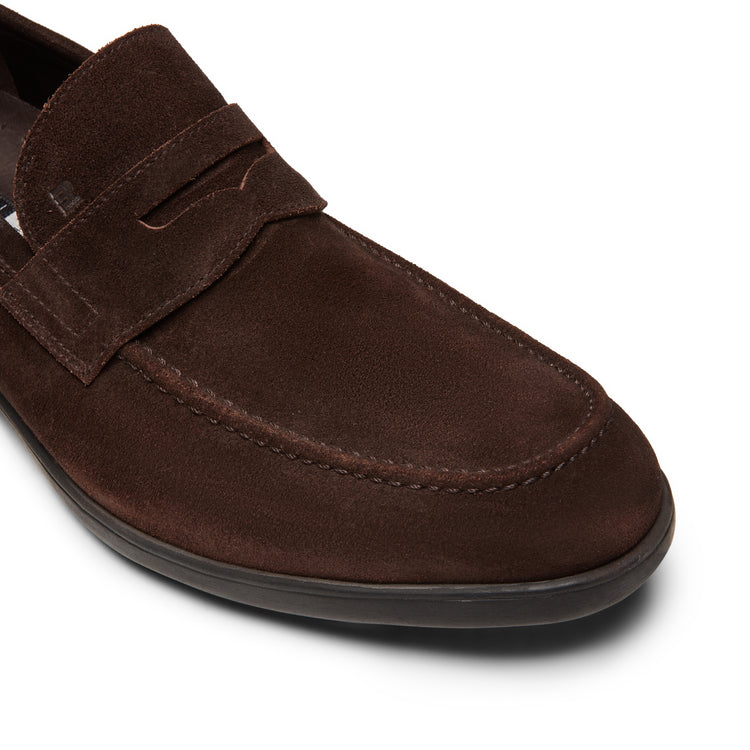 Suede loafer