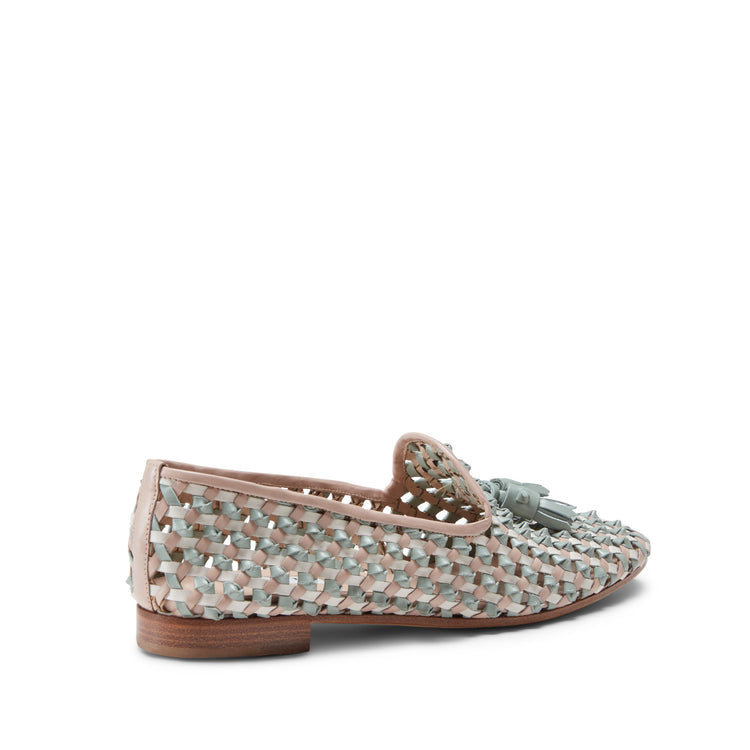 Woven Leather Slipper
