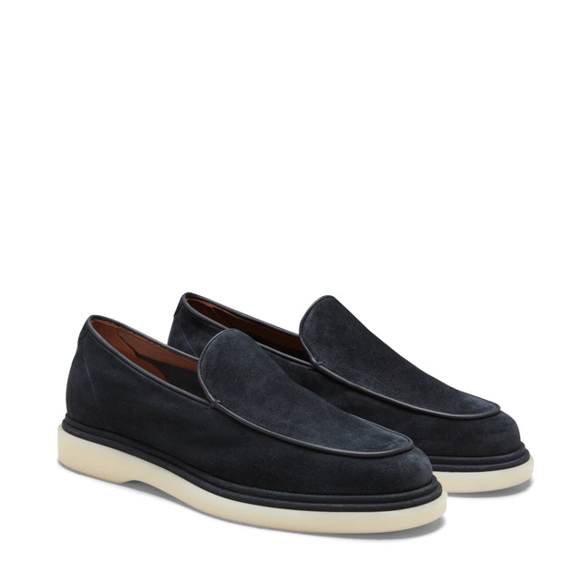 Mocassino in suede da uomo