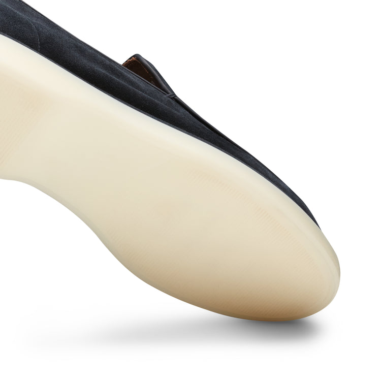 Mocassino in suede da uomo