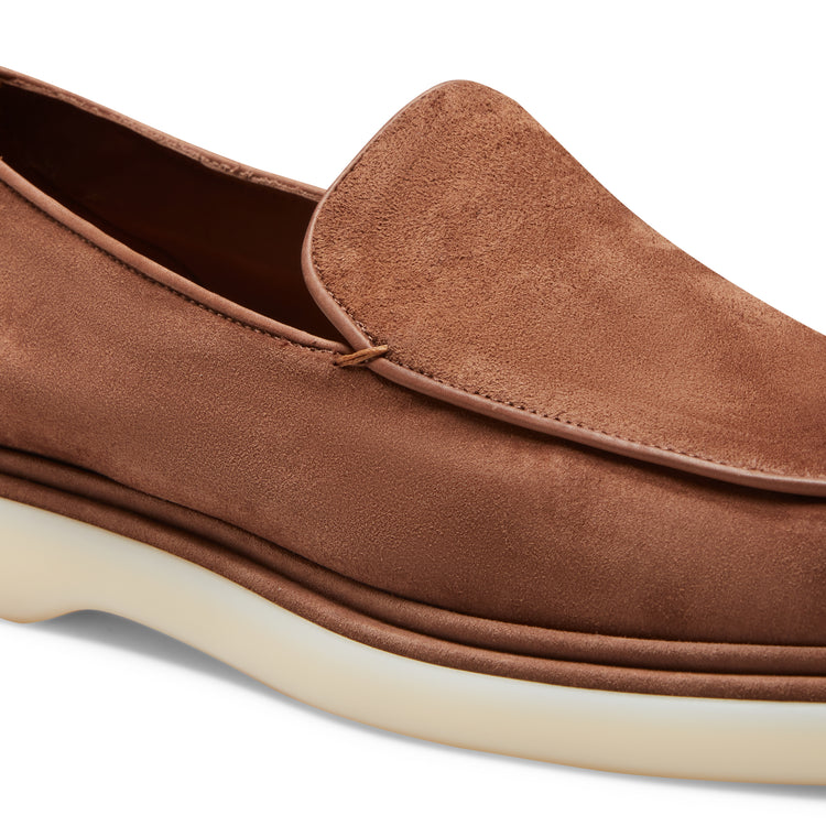 Mocasín de ante para hombre