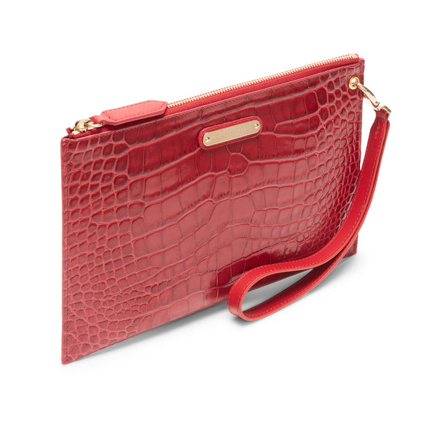 Bustina donna in pelle