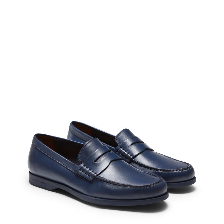 Mocasín de piel para hombre