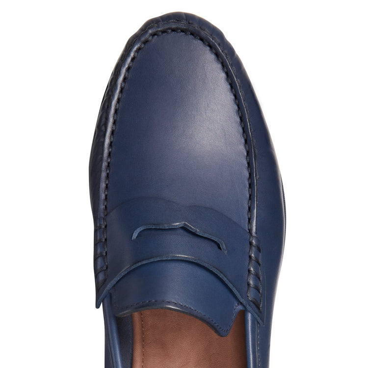 Mocasín de piel para hombre