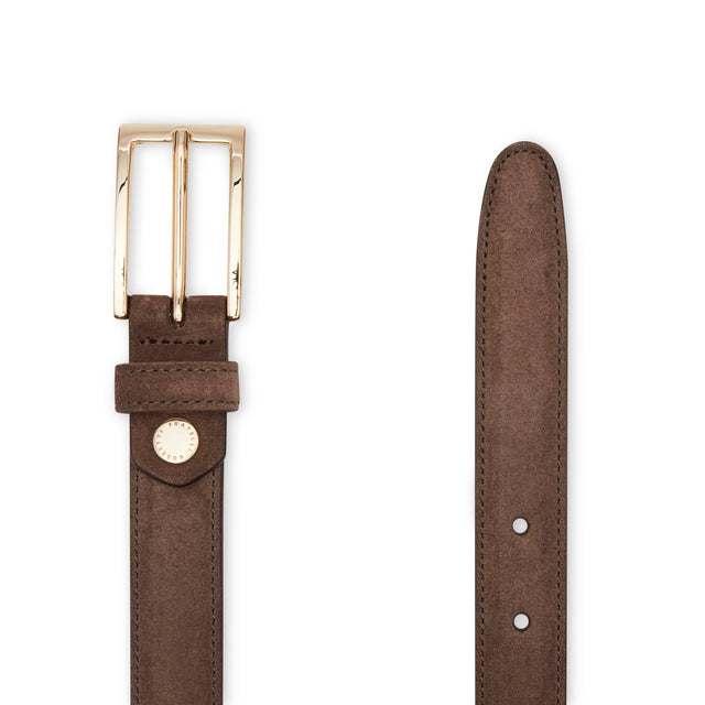 Cintura da donna in suede