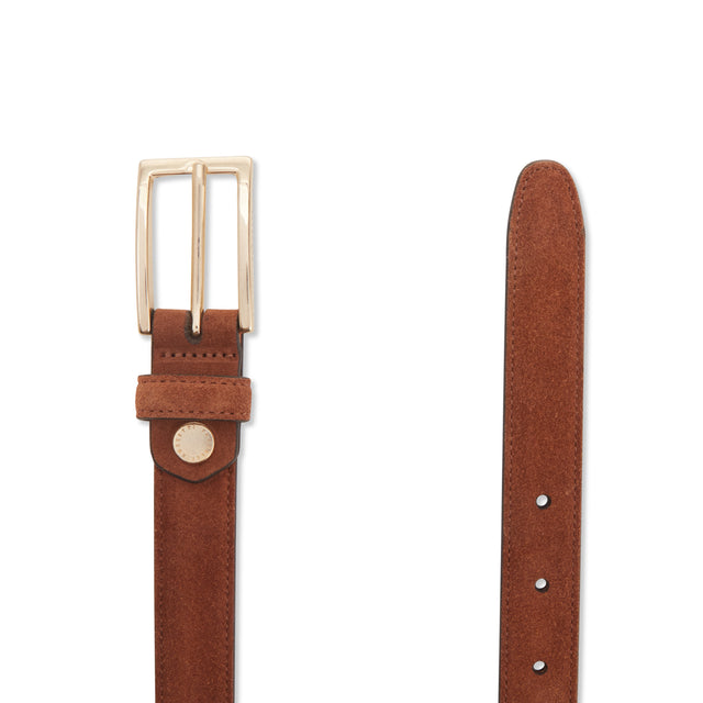 Cintura da donna in suede