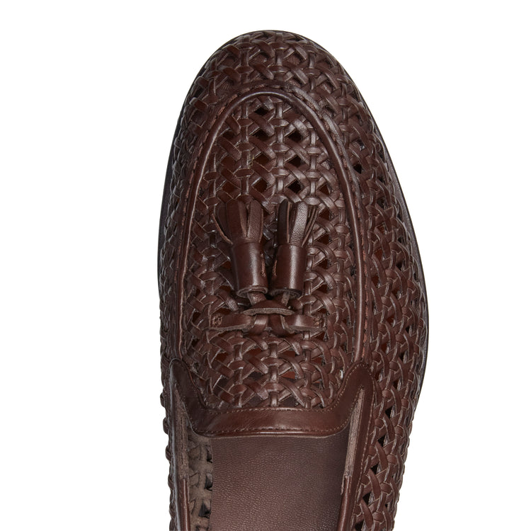 Men's Woven Leather Brera Loafer