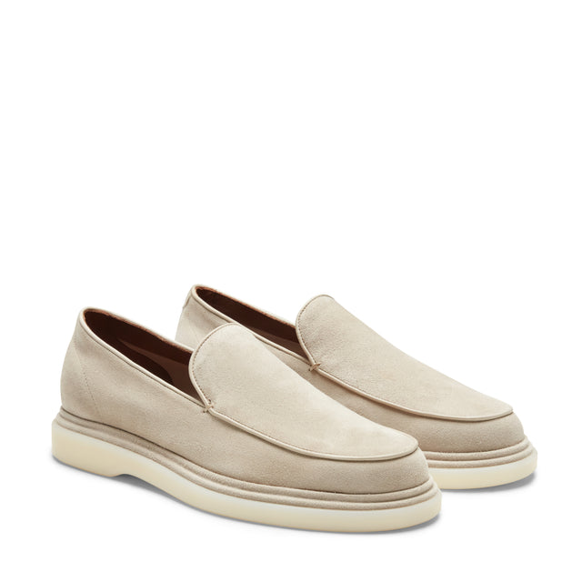 Mocassino in suede da uomo